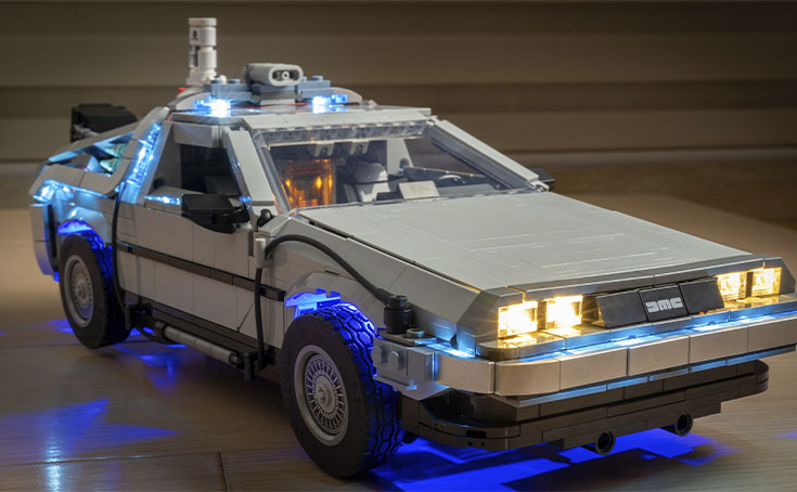 Delorean de Lego